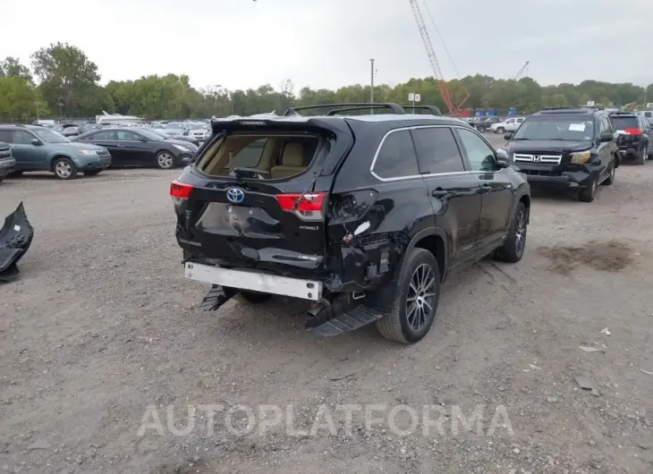 TOYOTA HIGHLANDER HYBRID 2018 vin 5TDDGRFHXJS050675 from auto auction Iaai