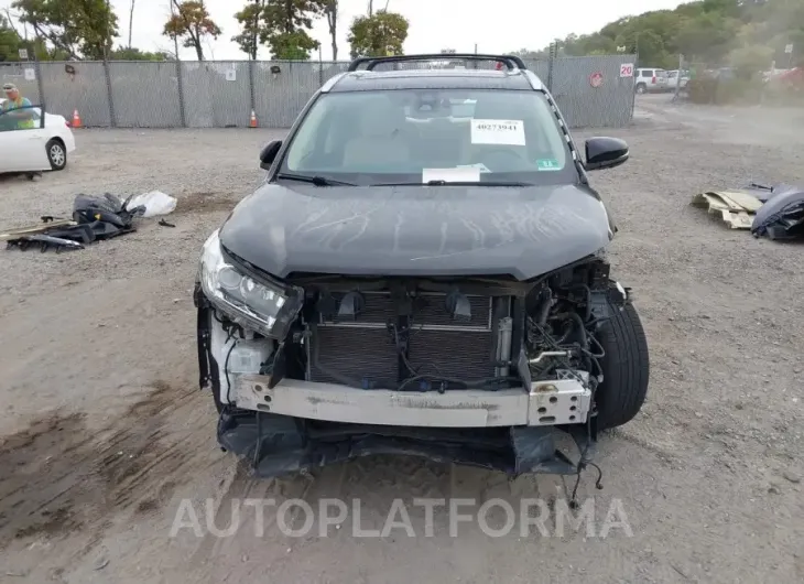 TOYOTA HIGHLANDER HYBRID 2018 vin 5TDDGRFHXJS050675 from auto auction Iaai