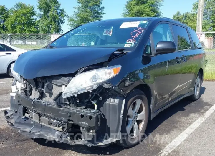 TOYOTA SIENNA 2020 vin 5TDKZ3DC2LS059752 from auto auction Iaai