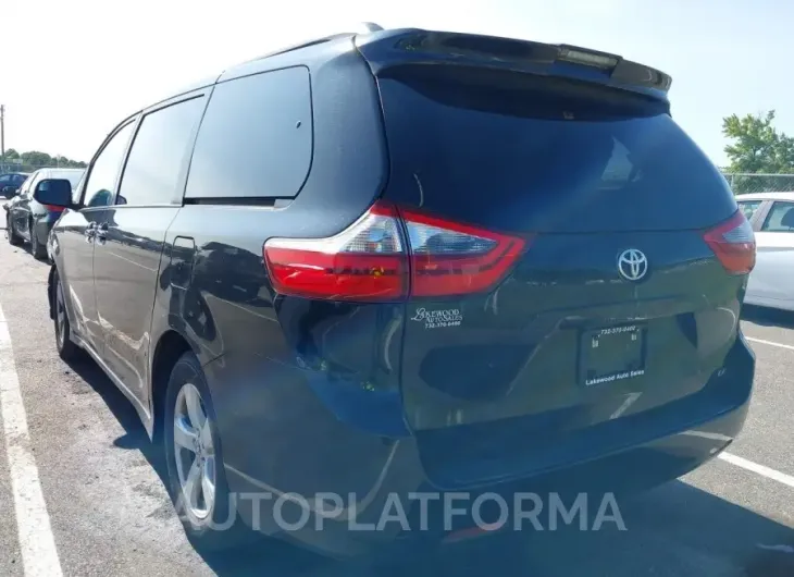 TOYOTA SIENNA 2020 vin 5TDKZ3DC2LS059752 from auto auction Iaai