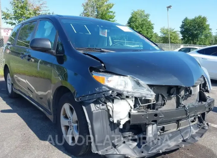 TOYOTA SIENNA 2020 vin 5TDKZ3DC2LS059752 from auto auction Iaai