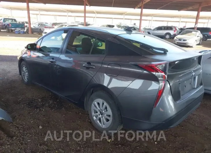 TOYOTA PRIUS 2016 vin JTDKBRFU1G3529015 from auto auction Iaai