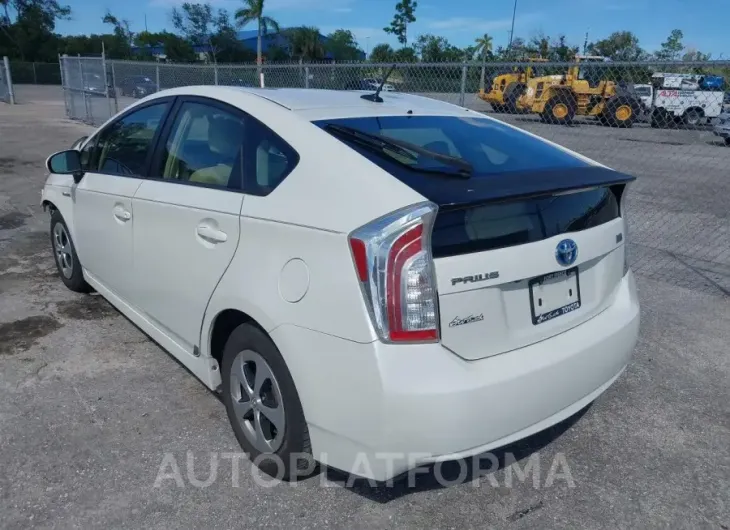 TOYOTA PRIUS 2015 vin JTDKN3DU6F0469286 from auto auction Iaai