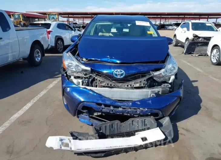 TOYOTA PRIUS V 2015 vin JTDZN3EU0FJ023366 from auto auction Iaai