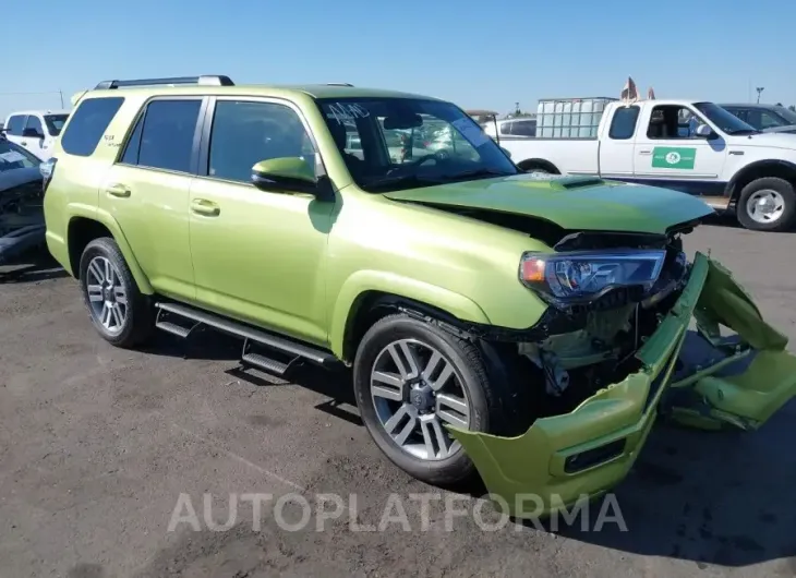 TOYOTA 4RUNNER 2023 vin JTEAU5JR9P5286264 from auto auction Iaai