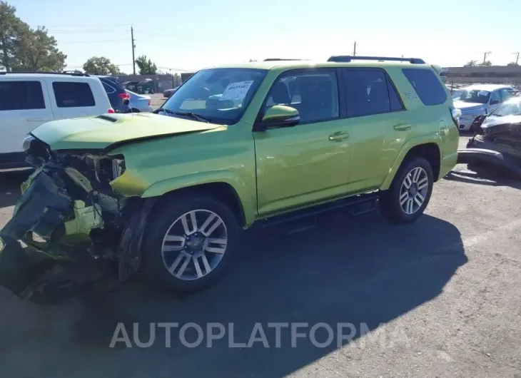 TOYOTA 4RUNNER 2023 vin JTEAU5JR9P5286264 from auto auction Iaai