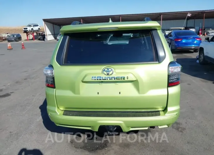 TOYOTA 4RUNNER 2023 vin JTEAU5JR9P5286264 from auto auction Iaai