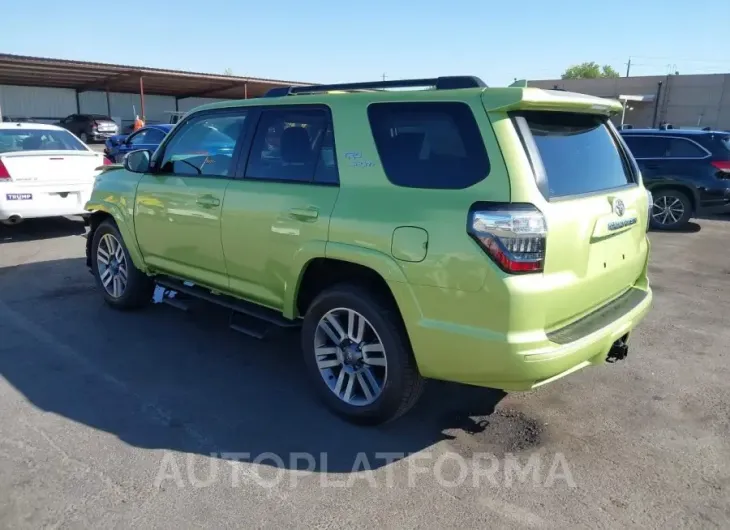 TOYOTA 4RUNNER 2023 vin JTEAU5JR9P5286264 from auto auction Iaai