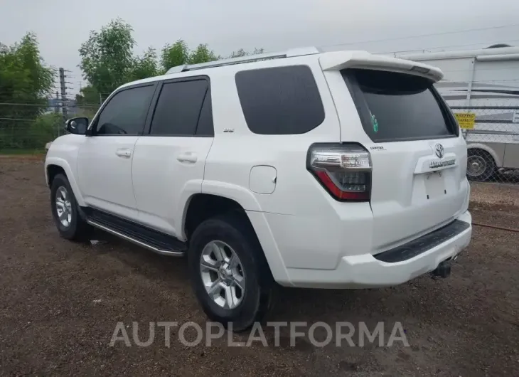 TOYOTA 4RUNNER 2018 vin JTEBU5JR3J5601118 from auto auction Iaai