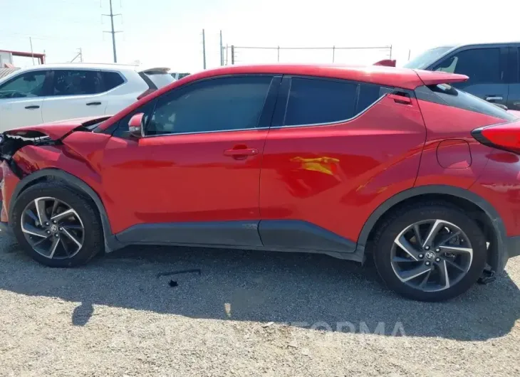 TOYOTA C-HR 2020 vin JTNKHMBX7L1063190 from auto auction Iaai