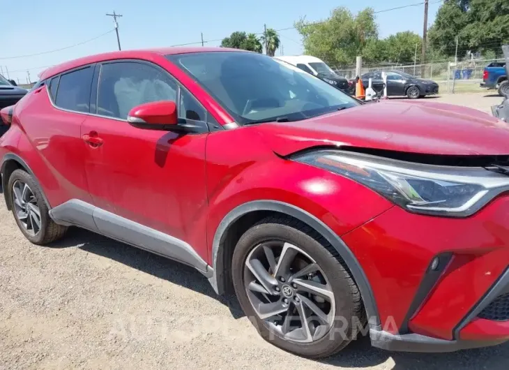 TOYOTA C-HR 2020 vin JTNKHMBX7L1063190 from auto auction Iaai