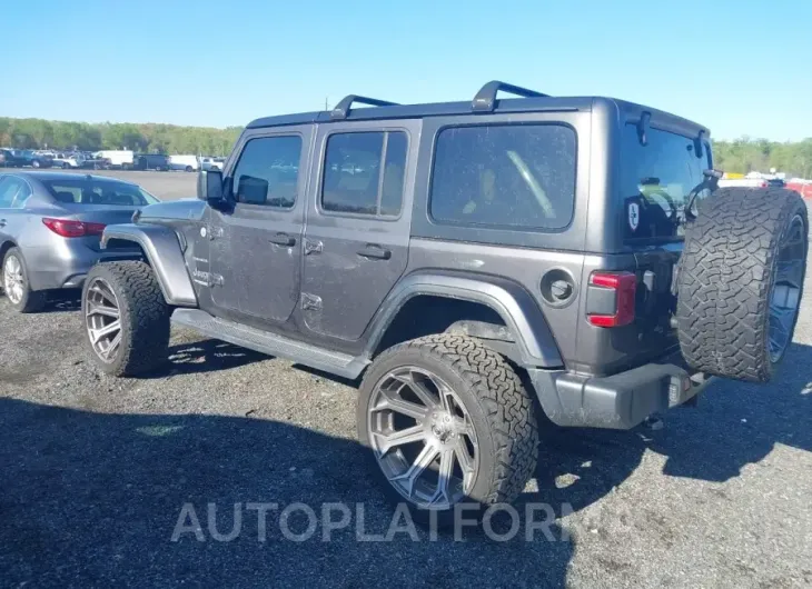 JEEP WRANGLER UNLIMITED 2018 vin 1C4HJXEG0JW115436 from auto auction Iaai