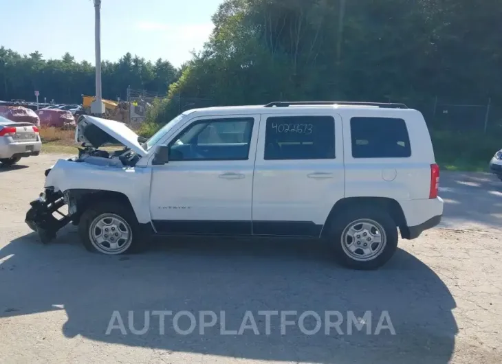 JEEP PATRIOT 2016 vin 1C4NJRBB6GD695027 from auto auction Iaai