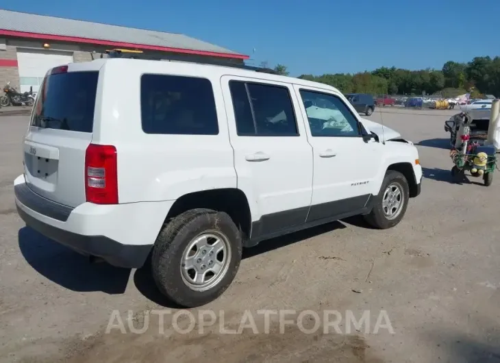 JEEP PATRIOT 2016 vin 1C4NJRBB6GD695027 from auto auction Iaai