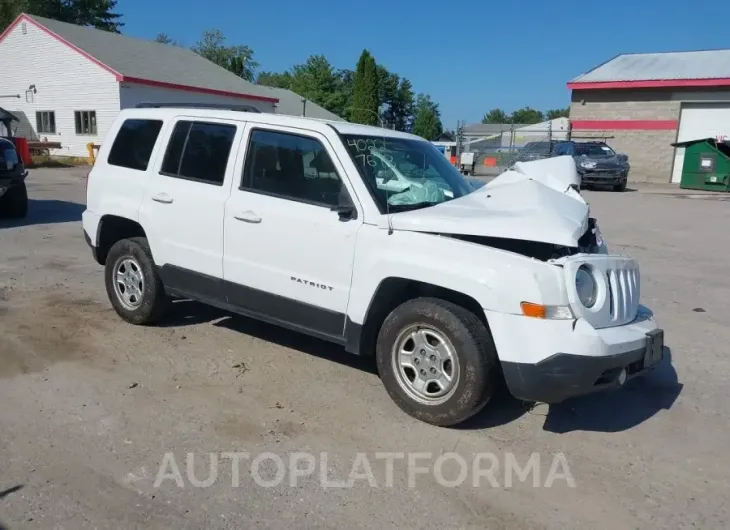 JEEP PATRIOT 2016 vin 1C4NJRBB6GD695027 from auto auction Iaai