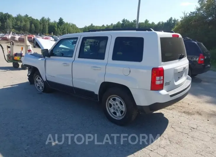 JEEP PATRIOT 2016 vin 1C4NJRBB6GD695027 from auto auction Iaai