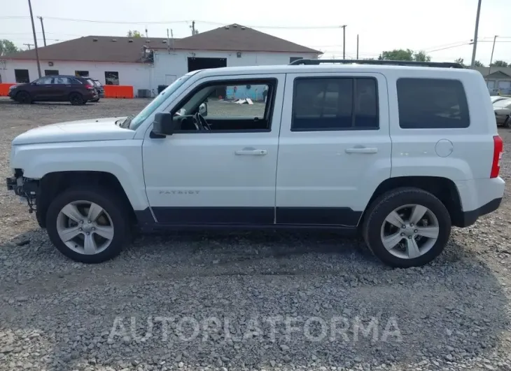 JEEP PATRIOT 2015 vin 1C4NJRFB5FD155581 from auto auction Iaai