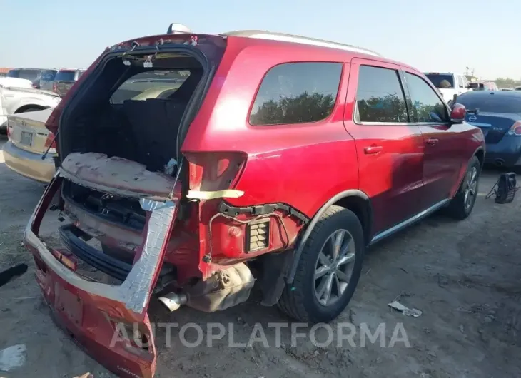 DODGE DURANGO 2015 vin 1C4RDHDG7FC100945 from auto auction Iaai