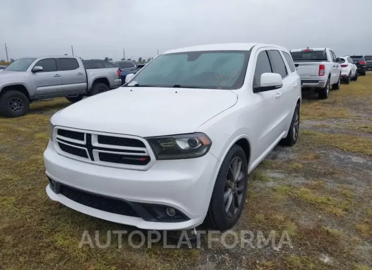 DODGE DURANGO 2017 vin 1C4RDHDG8HC703051 from auto auction Iaai