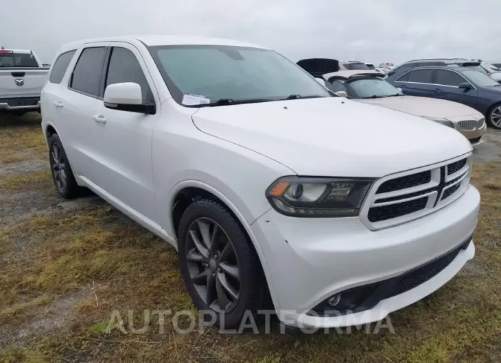 DODGE DURANGO 2017 vin 1C4RDHDG8HC703051 from auto auction Iaai