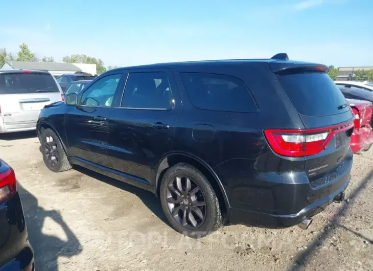 DODGE DURANGO 2016 vin 1C4SDJCT5GC412917 from auto auction Iaai