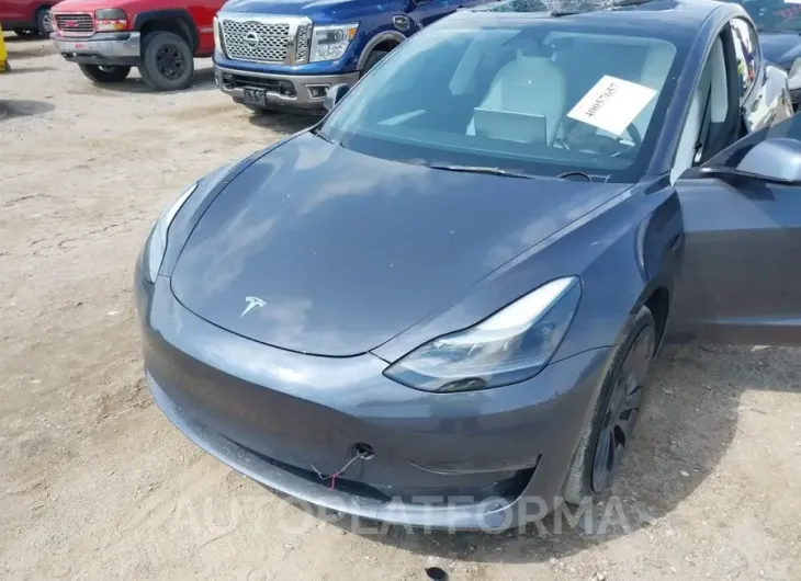 TESLA MODEL 3 2022 vin 5YJ3E1EC7NF163339 from auto auction Iaai