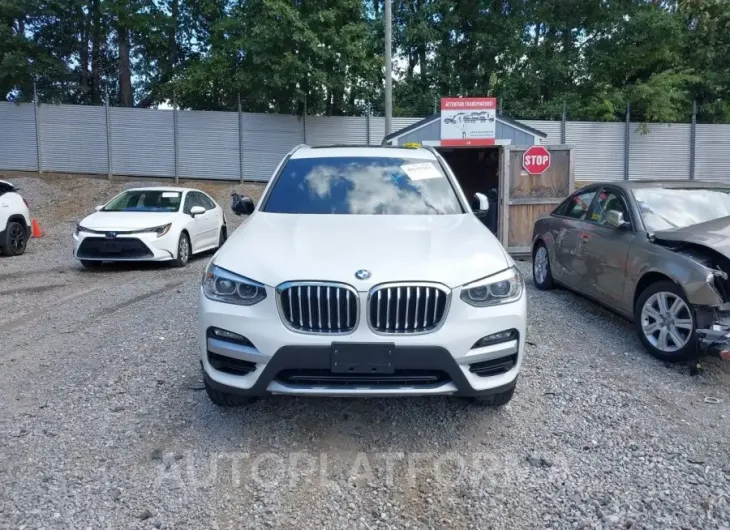 BMW X3 2021 vin 5UXTY5C08M9F57563 from auto auction Iaai