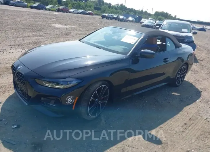 BMW 430I 2023 vin WBA23AT00PCN00540 from auto auction Iaai