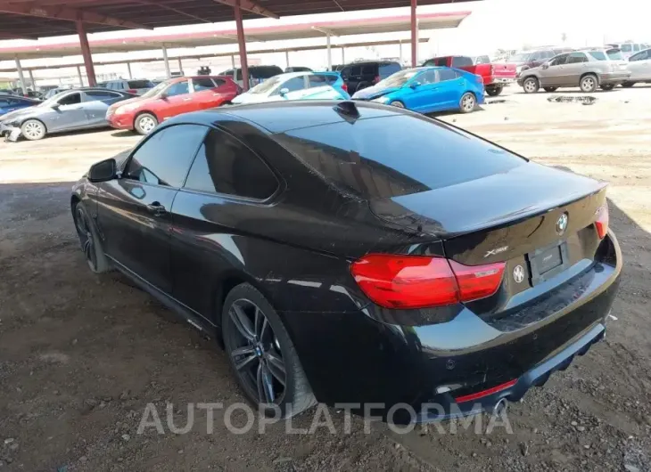 BMW 435I 2015 vin WBA3R5C57FK372274 from auto auction Iaai