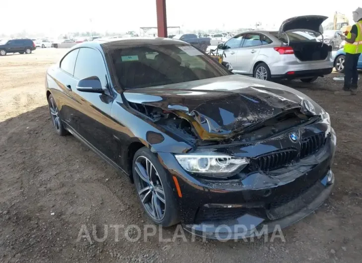 BMW 435I 2015 vin WBA3R5C57FK372274 from auto auction Iaai