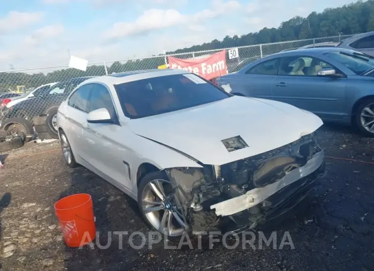 BMW 430I GRAN COUPE 2018 vin WBA4J1C52JBG77214 from auto auction Iaai