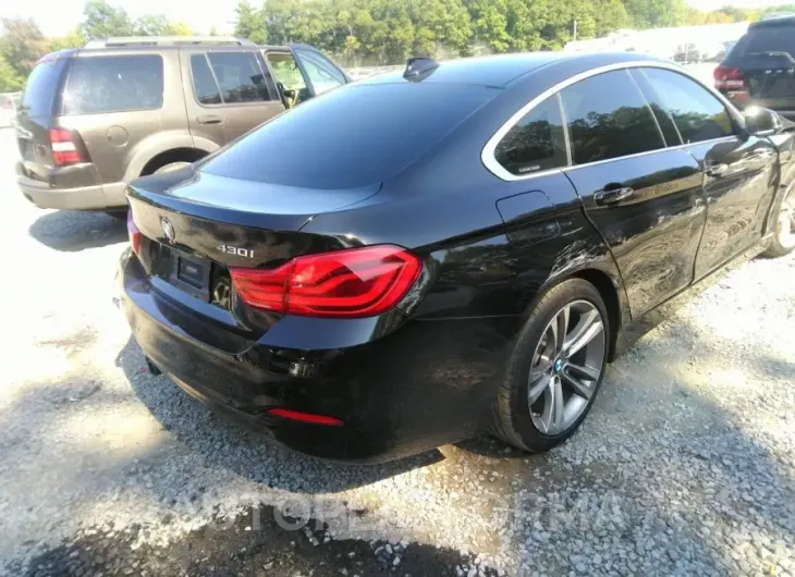 BMW 430I GRAN COUPE 2019 vin WBA4J1C5XKBM12698 from auto auction Iaai