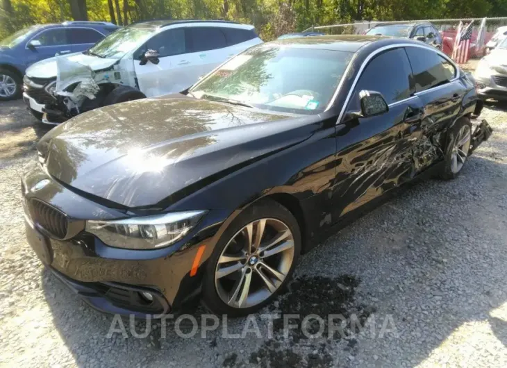 BMW 430I GRAN COUPE 2019 vin WBA4J1C5XKBM12698 from auto auction Iaai