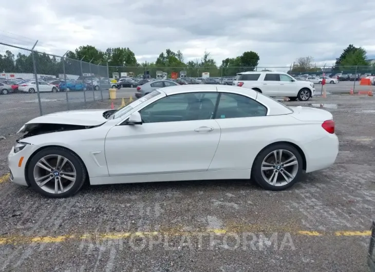 BMW 430I 2018 vin WBA4Z1C54JEC59194 from auto auction Iaai