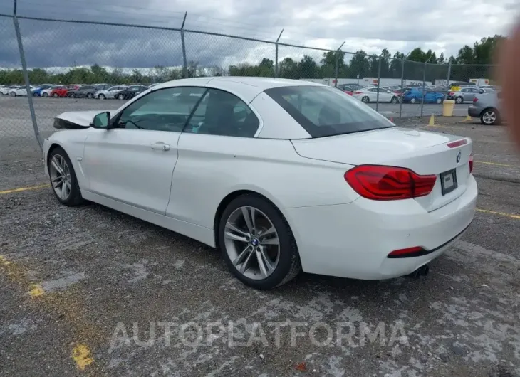 BMW 430I 2018 vin WBA4Z1C54JEC59194 from auto auction Iaai