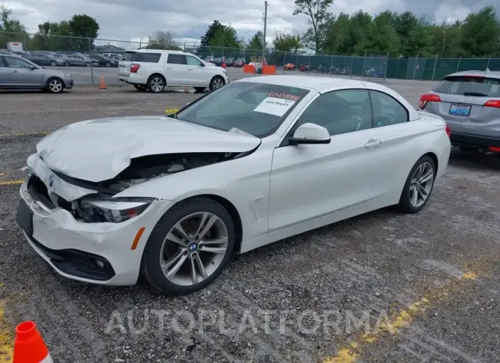 BMW 430I 2018 vin WBA4Z1C54JEC59194 from auto auction Iaai