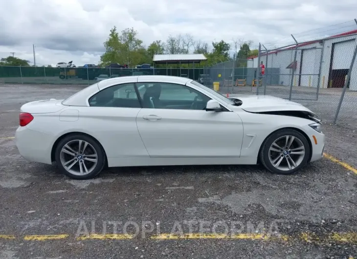 BMW 430I 2018 vin WBA4Z1C54JEC59194 from auto auction Iaai