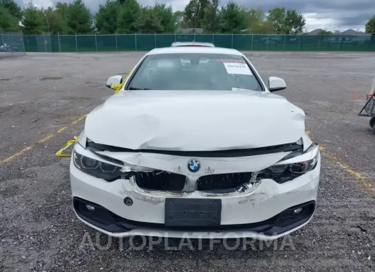 BMW 430I 2018 vin WBA4Z1C54JEC59194 from auto auction Iaai