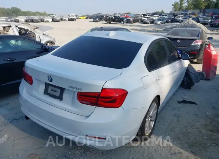 BMW 320I 2016 vin WBA8E1G52GNT37372 from auto auction Iaai