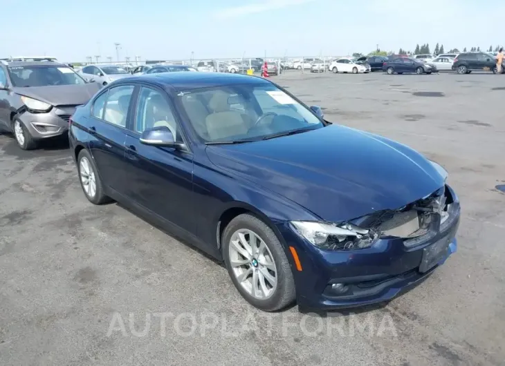 BMW 320I 2016 vin WBA8E5G57GNT41585 from auto auction Iaai