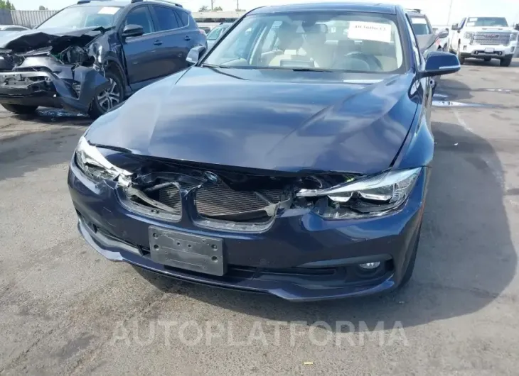 BMW 320I 2016 vin WBA8E5G57GNT41585 from auto auction Iaai