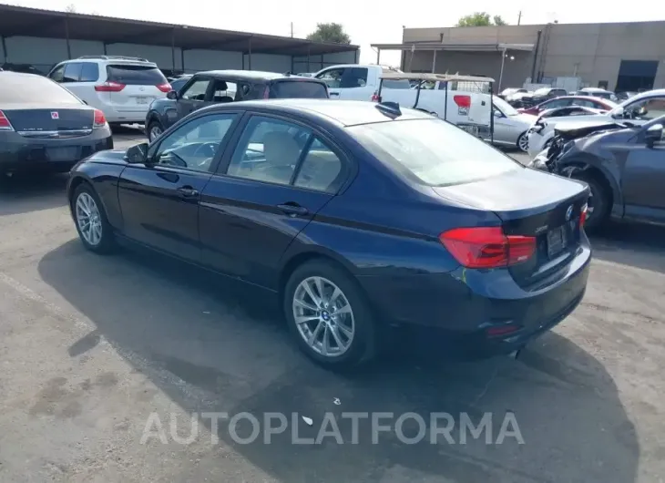 BMW 320I 2016 vin WBA8E5G57GNT41585 from auto auction Iaai