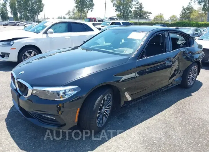 BMW 530I 2017 vin WBAJA5C31HG897110 from auto auction Iaai