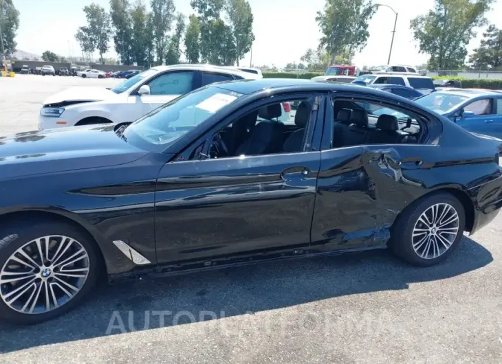 BMW 530I 2017 vin WBAJA5C31HG897110 from auto auction Iaai