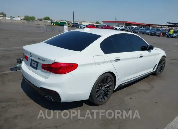 BMW 540I 2018 vin WBAJE5C54JWA95879 from auto auction Iaai