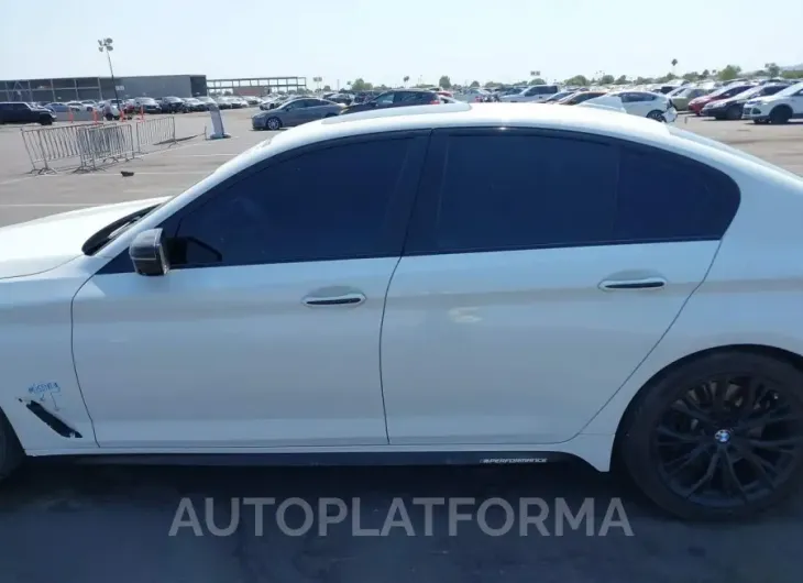 BMW 540I 2018 vin WBAJE5C54JWA95879 from auto auction Iaai