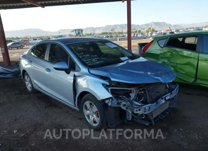 CHEVROLET CRUZE 2017 vin 1G1BC5SM9H7204028 from auto auction Iaai