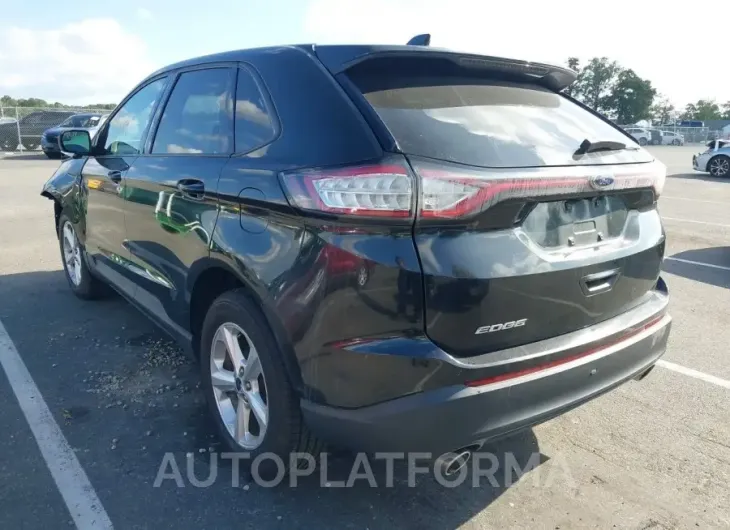 FORD EDGE 2015 vin 2FMTK3G85FBB52816 from auto auction Iaai