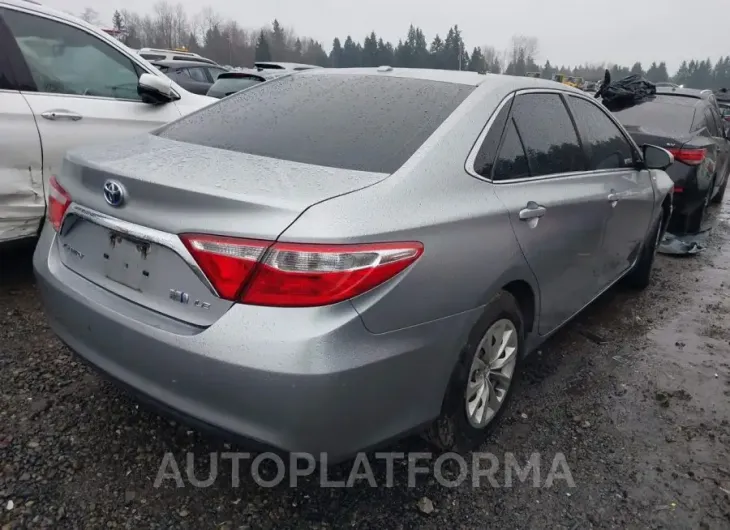 TOYOTA CAMRY HYBRID 2017 vin 4T1BD1FK1HU205807 from auto auction Iaai