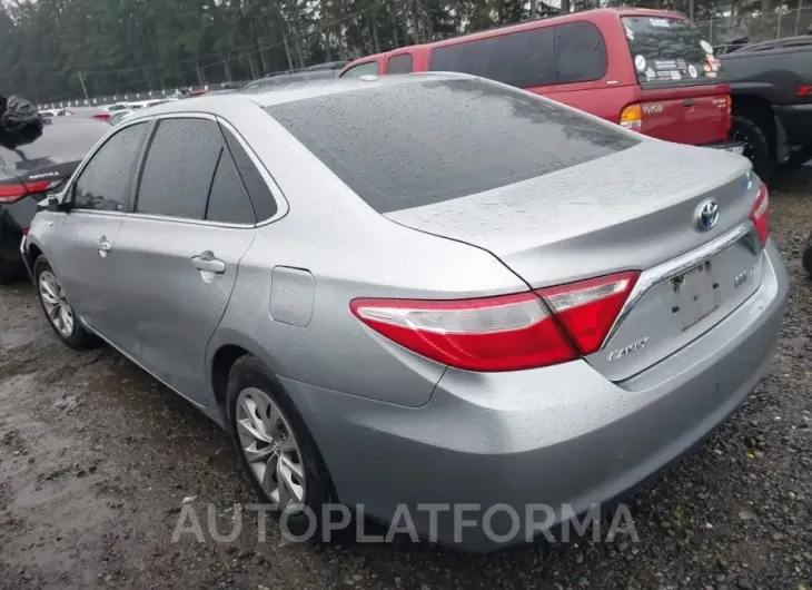 TOYOTA CAMRY HYBRID 2017 vin 4T1BD1FK1HU205807 from auto auction Iaai